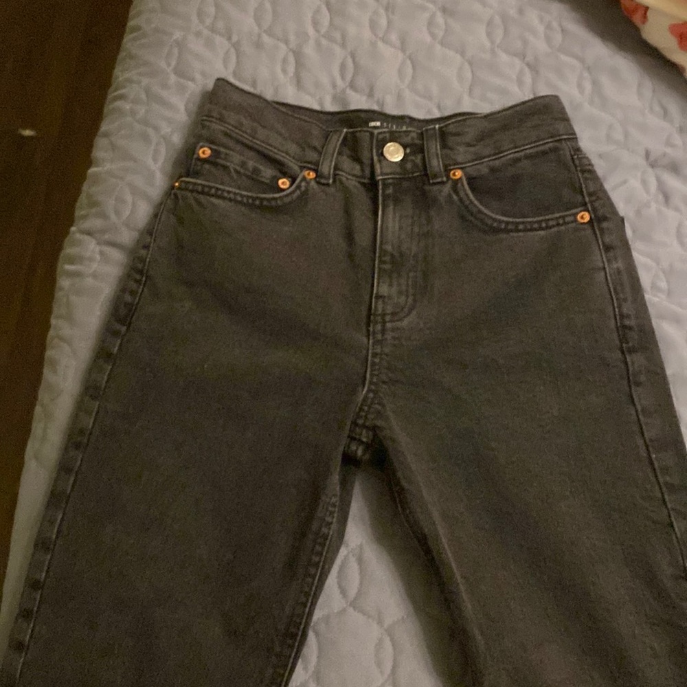 Brand new ASOS petite black jeans. Straight leg.
